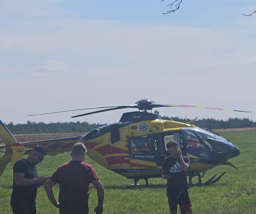Śmiertelny wypadek w powiecie jędrzejowskim. Nie żyje 66-letni motocyklista