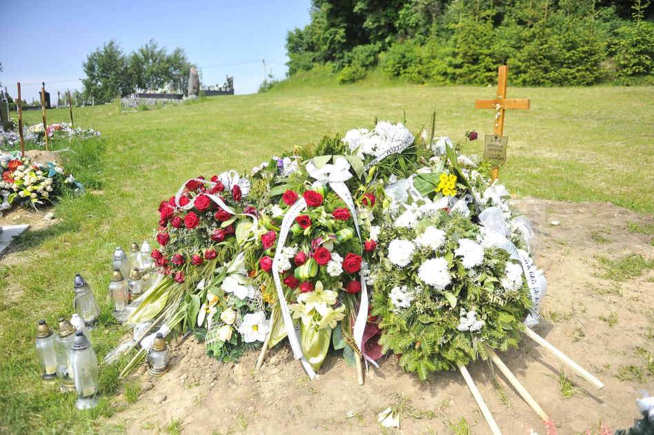 Tak wygląda grób Krzysztofa z "Rolnik szuka żony"