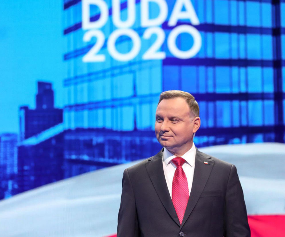 Andrzej Duda podczas konwencji