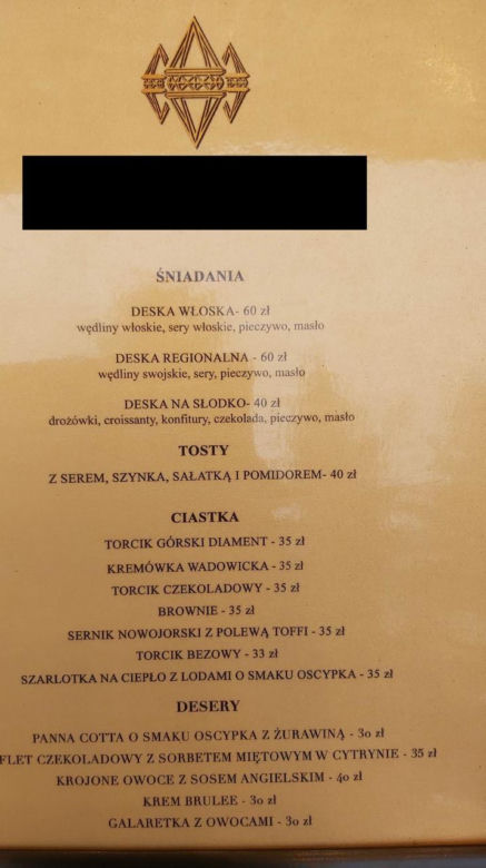 Ceny w Zakopanem