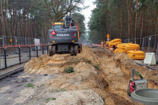 Trwa rozbudowa pętli Las Gdański