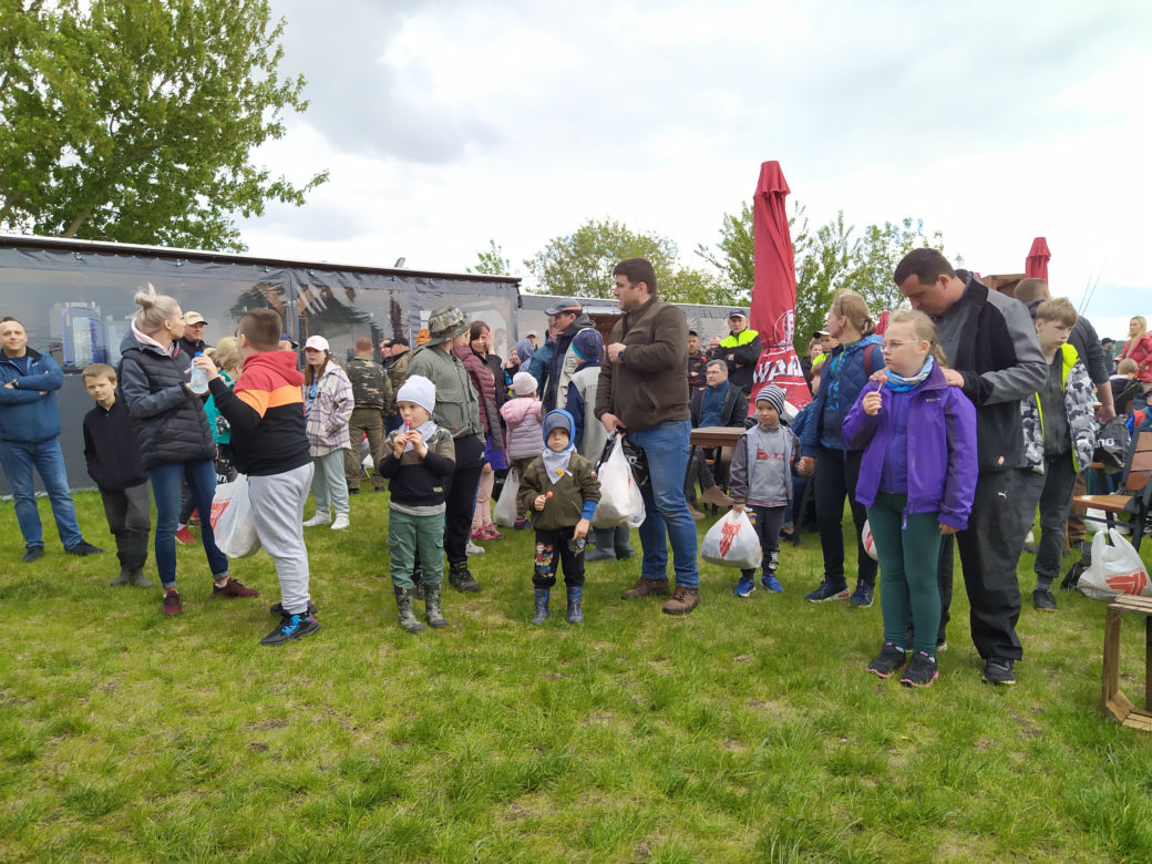 Fotorelacja z Pikniku Wędkarskiego z okazji Dnia Dziecka w Siedlcach i zawodów wędkarskich 29.05.2022
