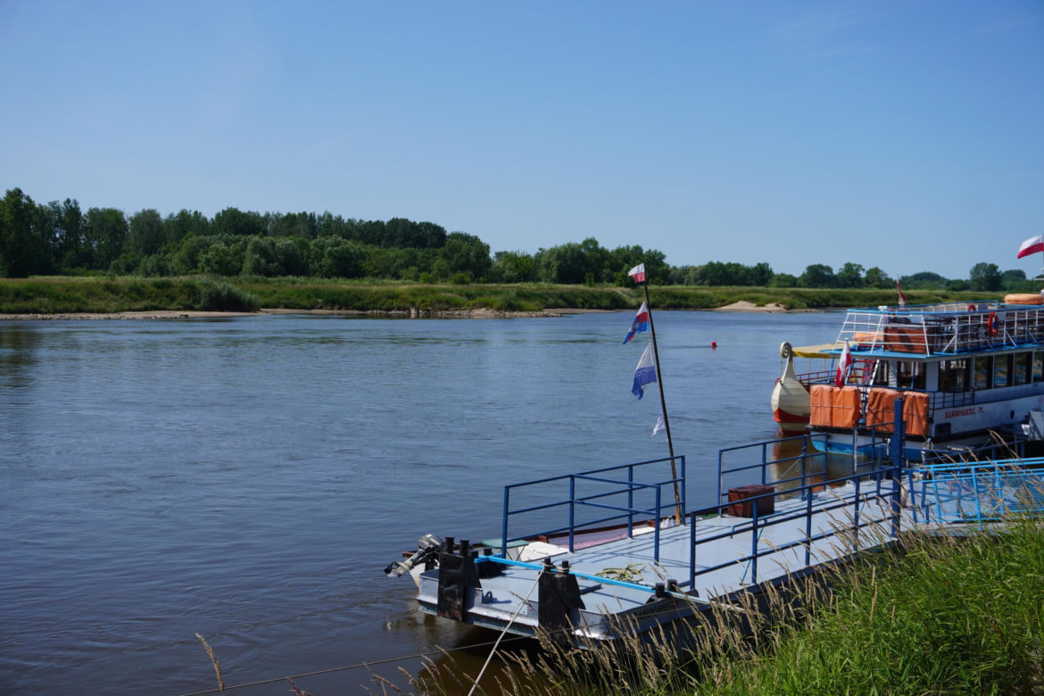 Sandomierz. Wisła i Bulwary Wiślane