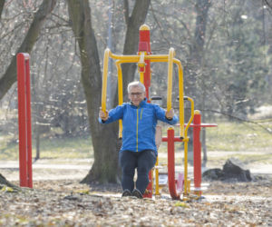 Senator Kwiatkowski gubi zimowe kilogramy