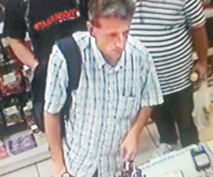 Okradł mieszkanie i poszedł na zakupy
