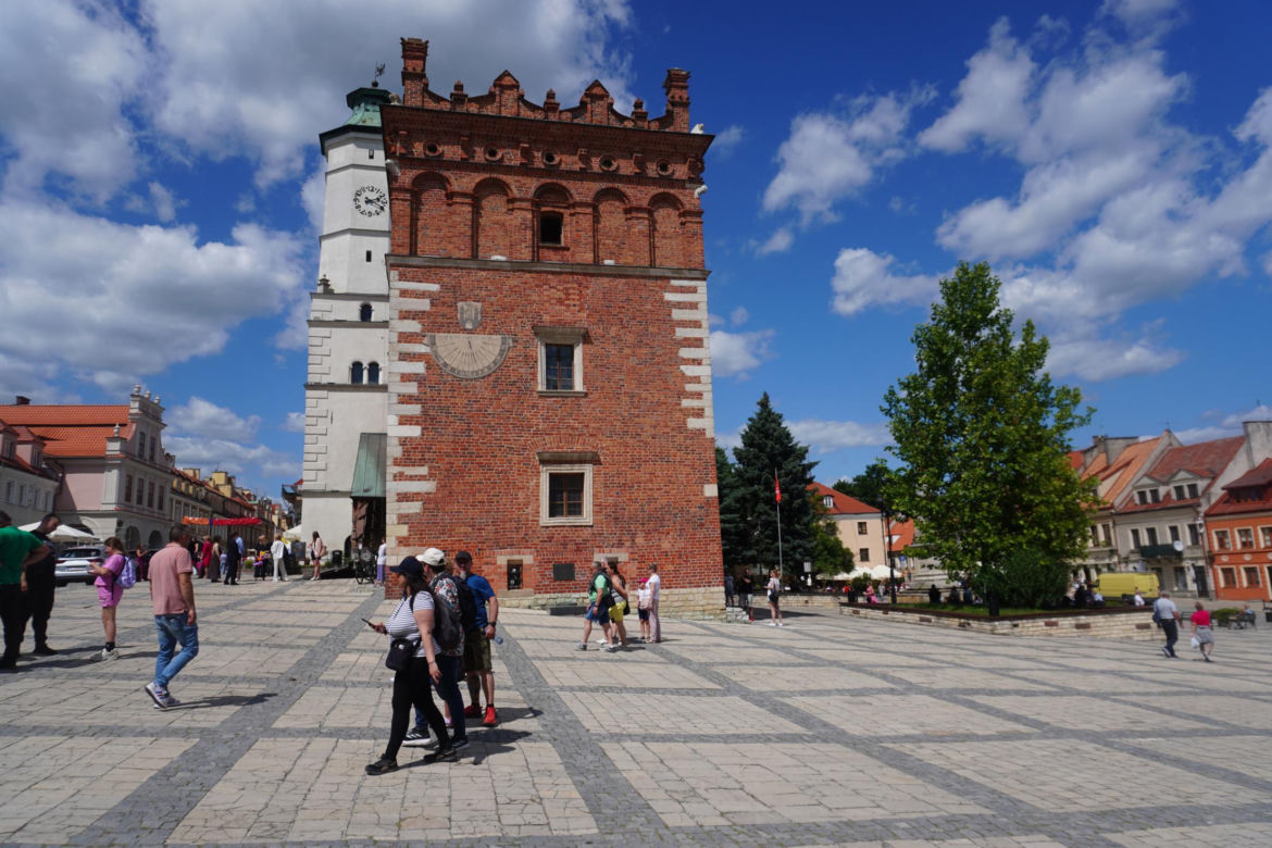 Sandomierz i znane miejsca