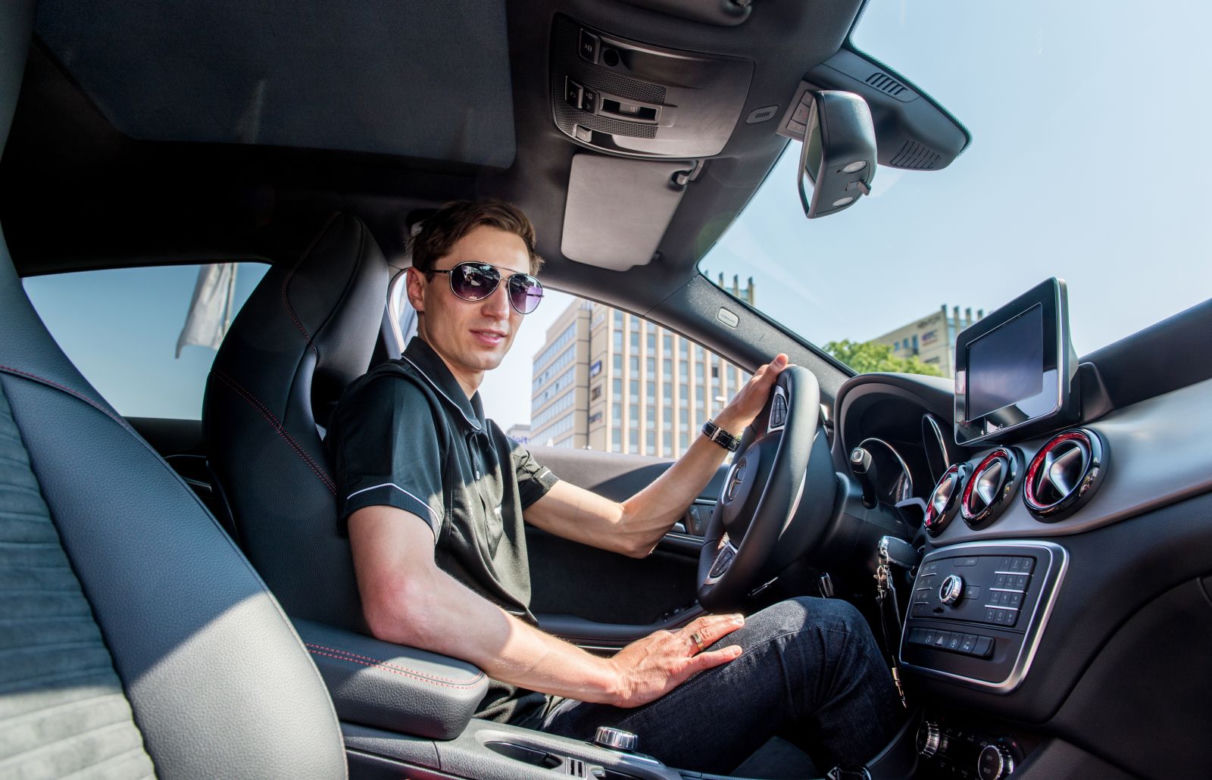 Mercedes CLA250 Shooting Brake Kamila Stocha