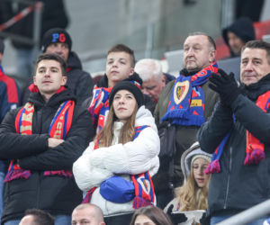 Kibice na meczu Piast Gliwice - Legia Warszawa