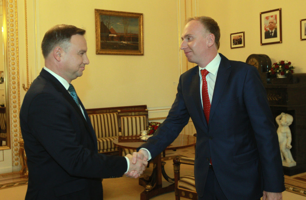 Rozmowa redaktora naczelnego Grzegorza Zasępy z Prezydentem RP Andrzejem Dudą