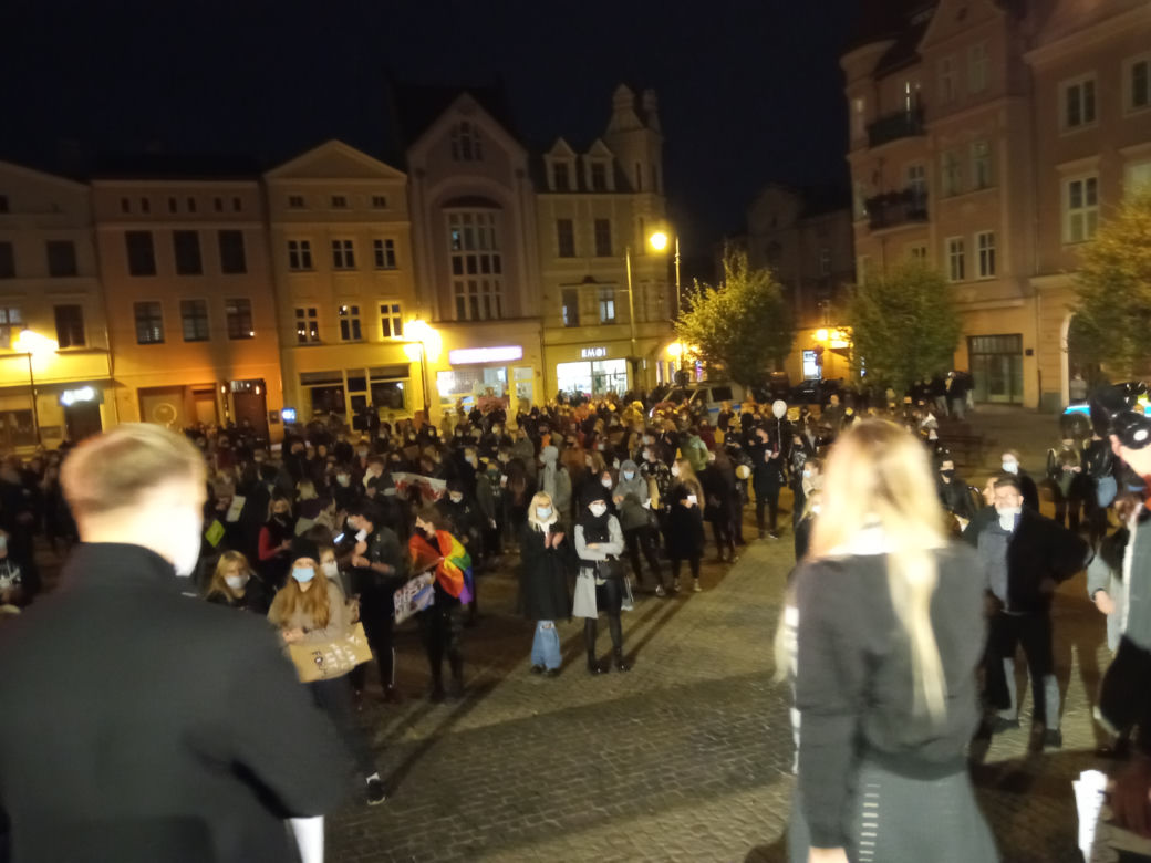 Protest kobiet w Grudziądzu 28.10