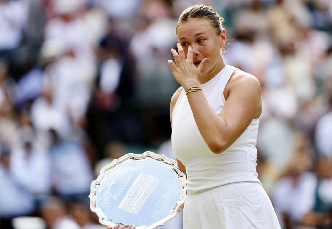 Iga Świątek po triumfie w Wimbledonie