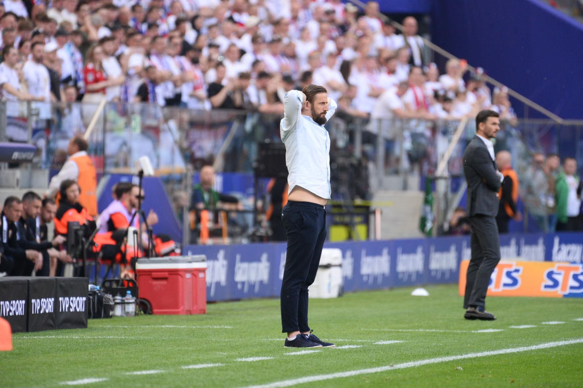 Puchar Polski pomiędzy Górnikiem Zabrze i Rakowem Częstochowa na PGE Narodowym w Warszawie