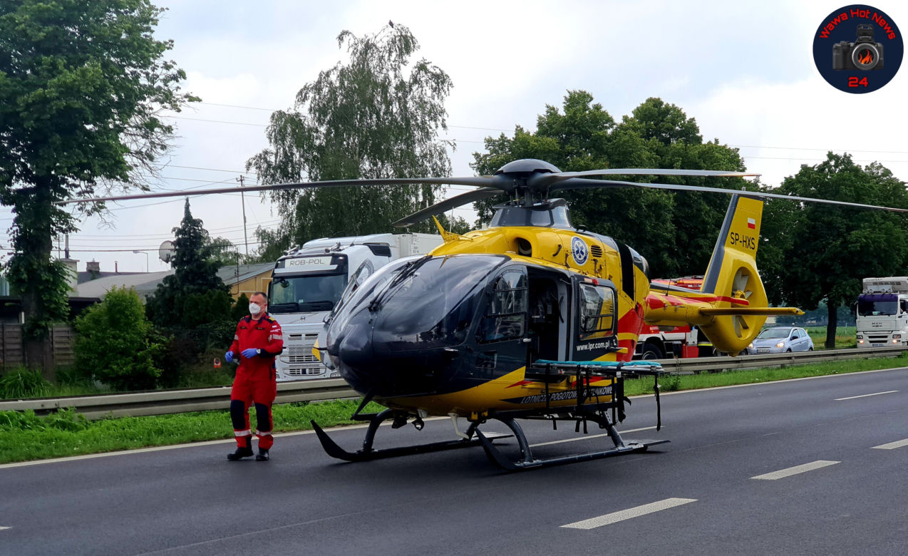 Wypadek w Jawczycach