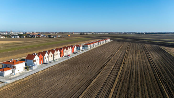 Osiedle łanowe w sołectwie Podolszyn