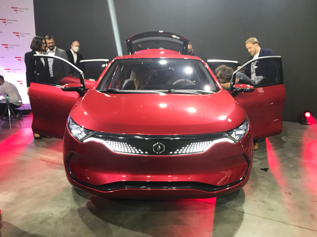 Izera hatchback - polski samochód elektryczny