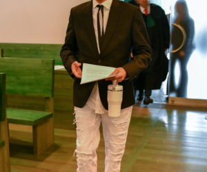 Michał Wiśniewski zeznaje w sądzie
