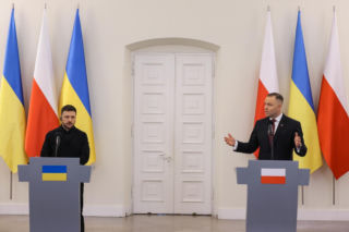 Nawrocki o wizycie Zełenskiego w Warszawie: To zła informacja dla Moskwy i Federacji Rosyjskiej