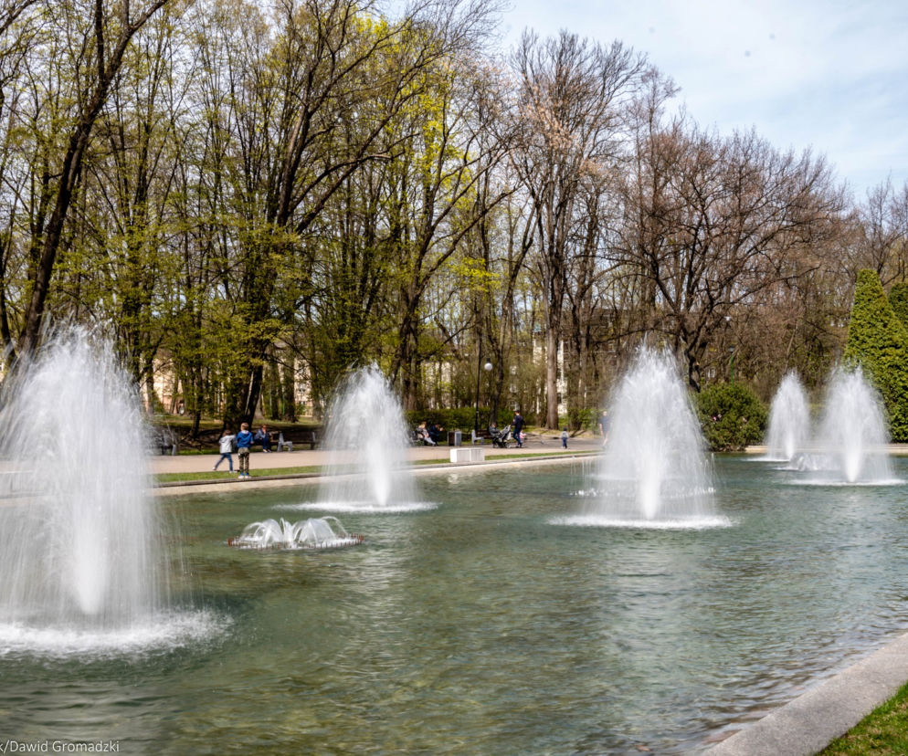 Fontanny na Plantach w Białymstoku
