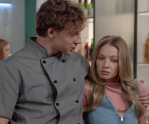 Pierwsza miłość, zwiastun: (Justyna Zielska), Tomek (Oskar Wojciechowski)