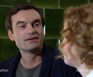 M jak miłość odc. 1056. Ewa (Dominika Kluźniak), Chris (Mariusz Zaniewski)