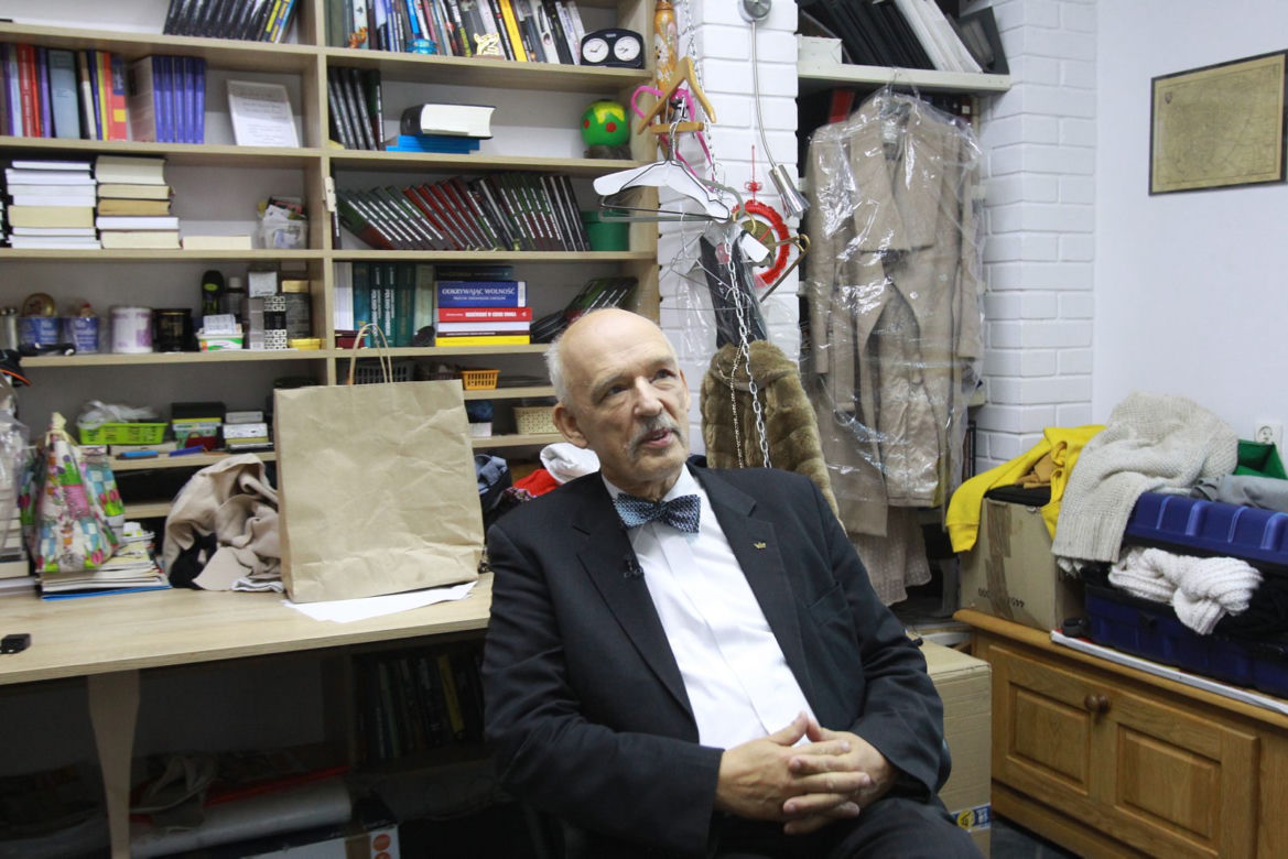 Tak mieszka Janusz Korwin-Mikke
