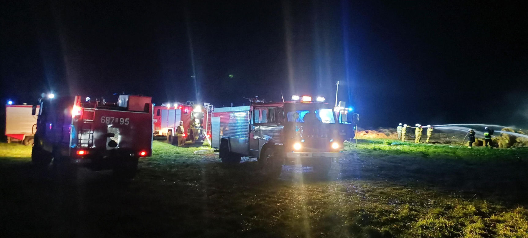 Ogromna tragedia w Irządzach. Bydło spłonęło żywcem, łunę ognia widać było z daleka