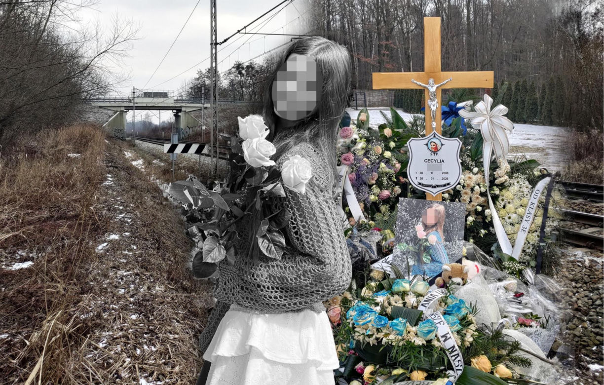 Cecylia zginęła pod kołami pociągu