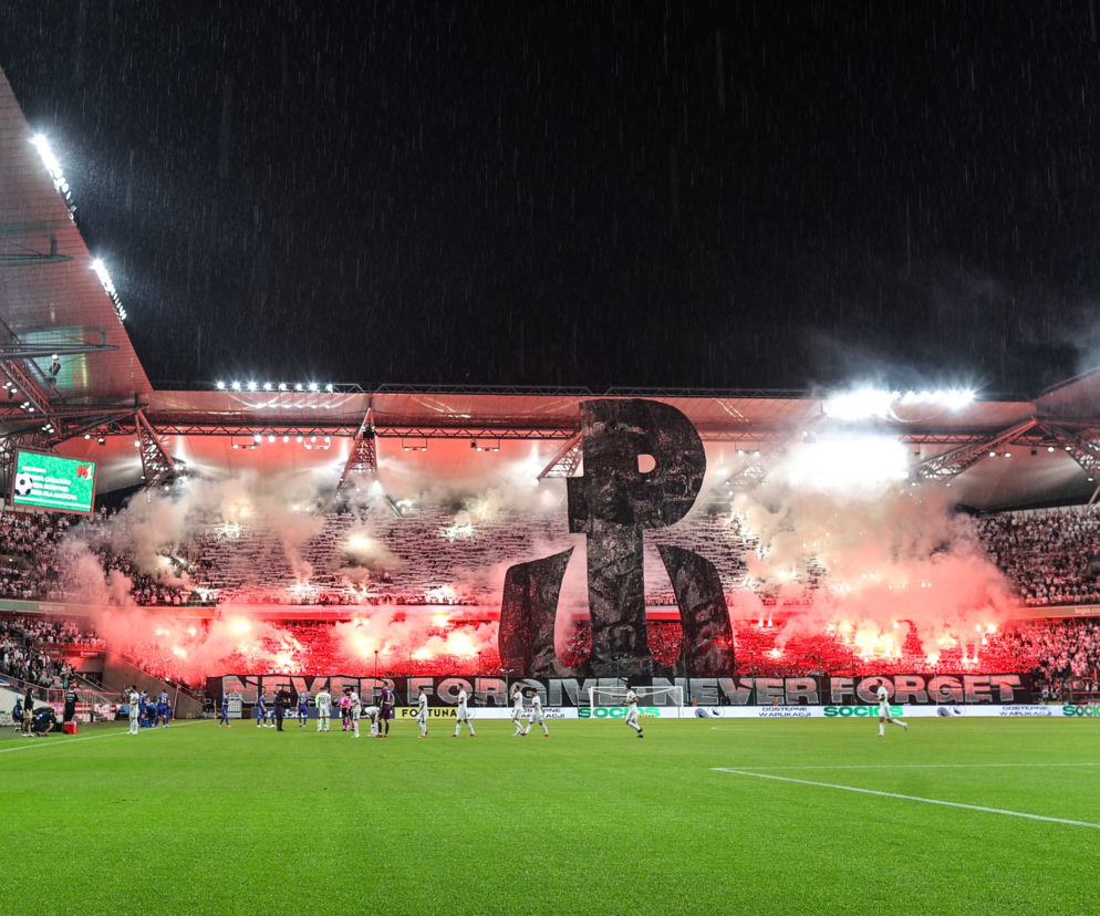 Oprawa na meczu Legia - Dinamo