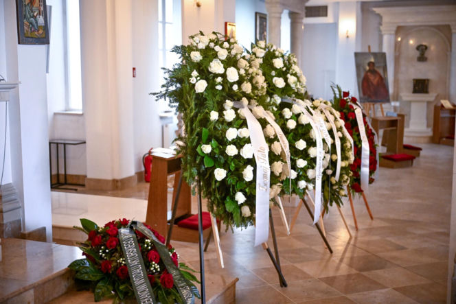 Pogrzeb Edward Linde-Lubaszenko