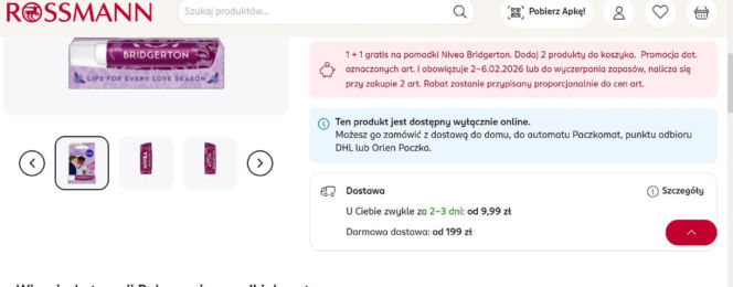 Hit dla fanek "Bridgertonów" w Rossmannie. Teraz te pomadki kupisz w promocji "1+1 gratis"