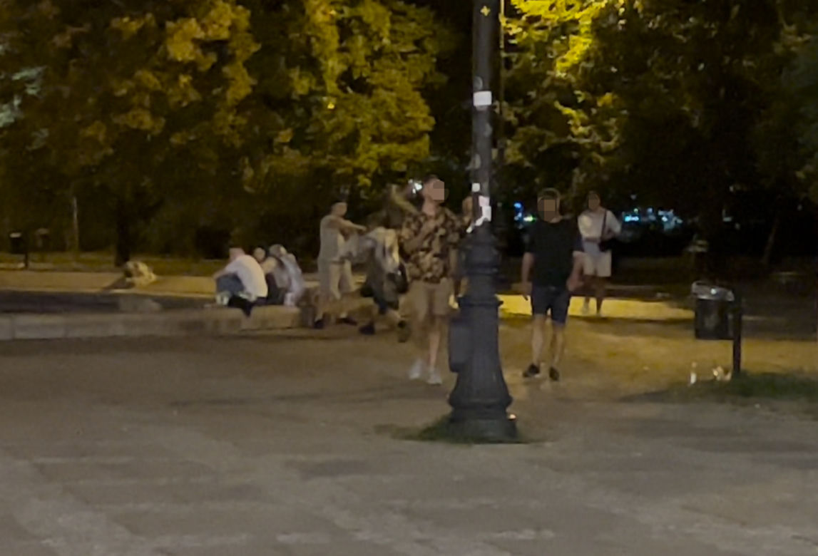 Biegał nago, groził śmiercią i zaatakował przechodniów. Dantejskie sceny pod Pałacem Kultury 