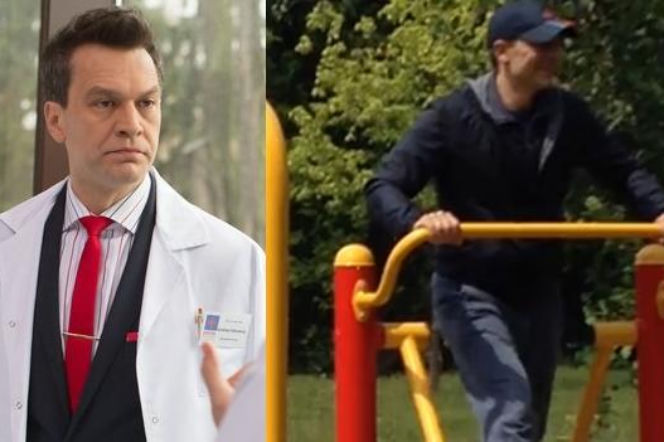 Na dobre i na złe. Michał Żebrowski (Andrzej Falkowicz) na Facebooku
