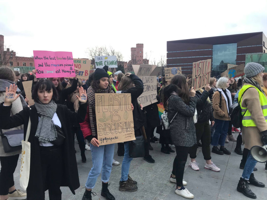 Manifestacja w obronie klimatu