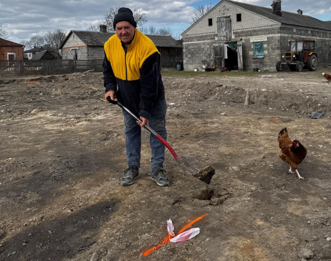 Odbudowa domu w Wyrykach Woli pod Włodawą