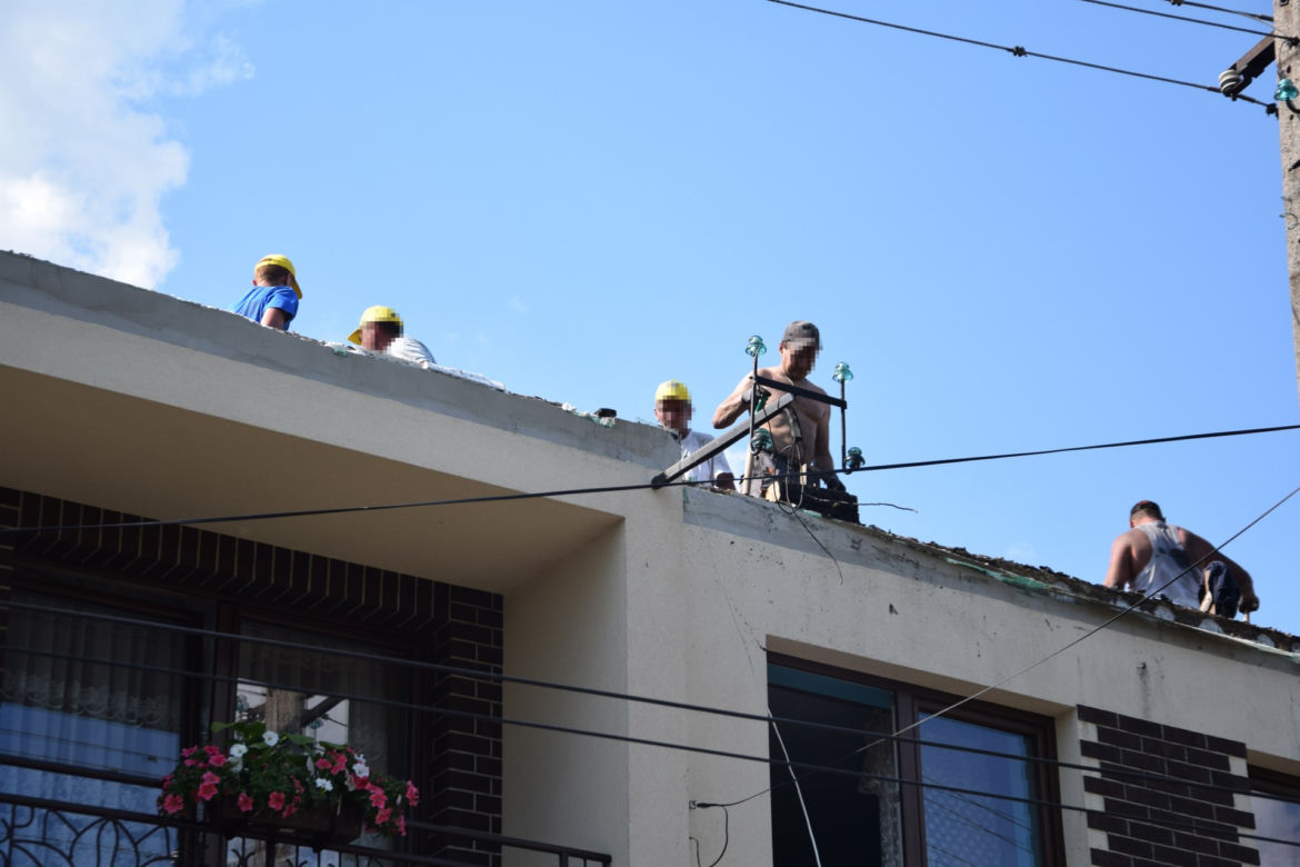 Góralska solidarnosc po pozarze w Nowej Bialej I