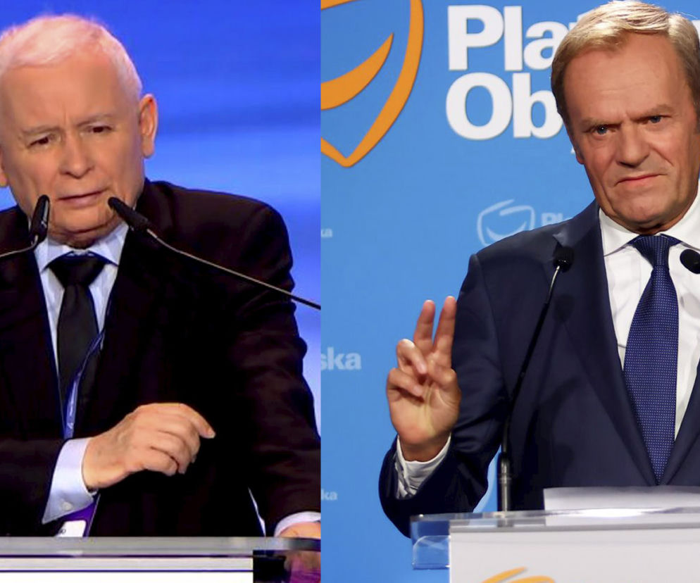 Jarosław Kaczyński, Donald Tusk