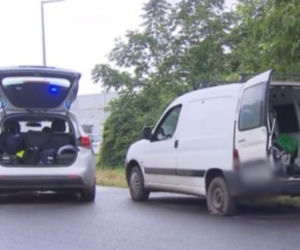 Policyjny pościg w Strzelinie