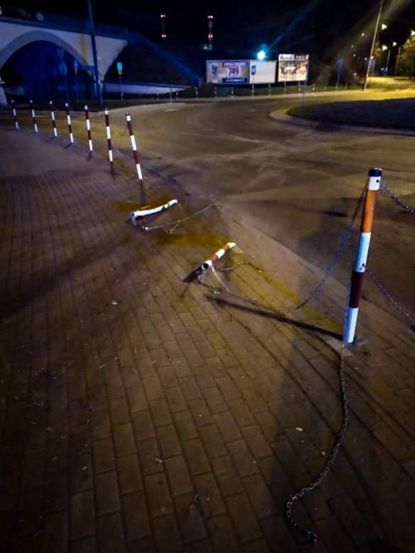 Białystok: Pościg za kierowcą mercedesa