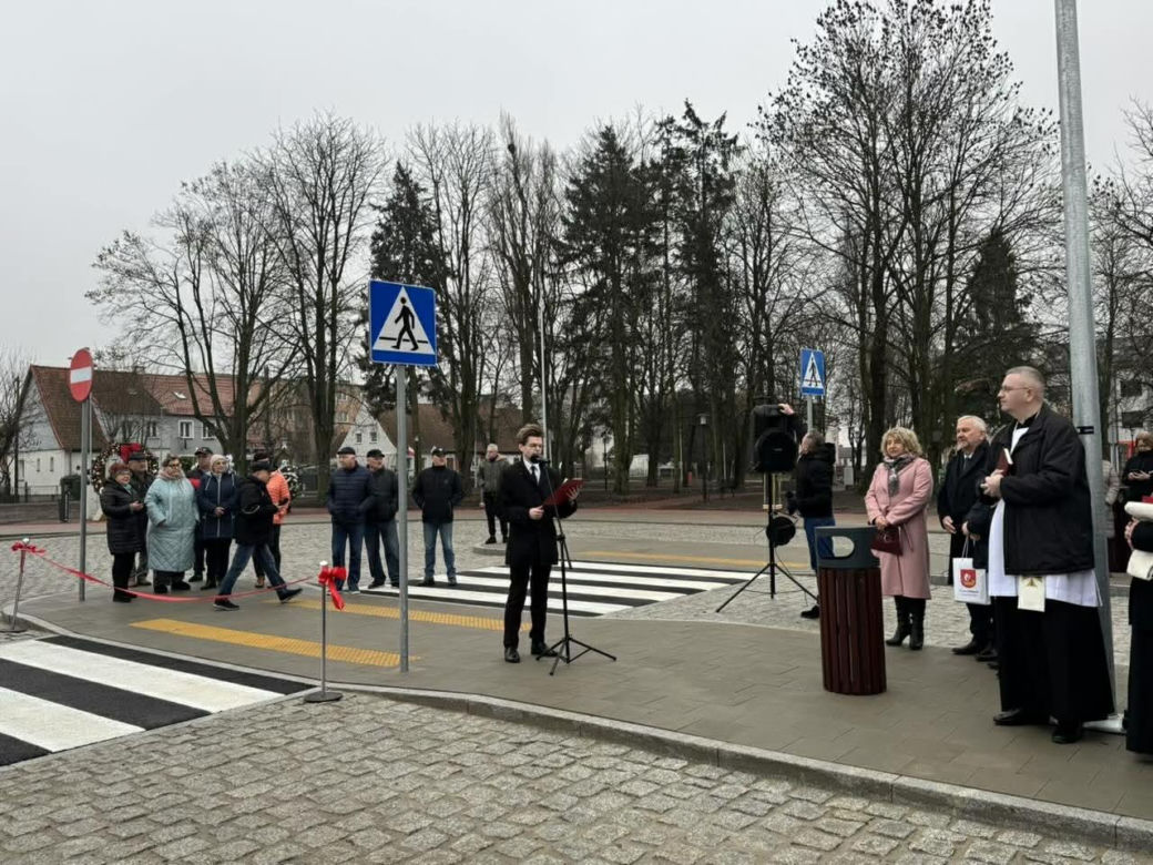 Plac Dworcowy w Pasłęku już gotowy