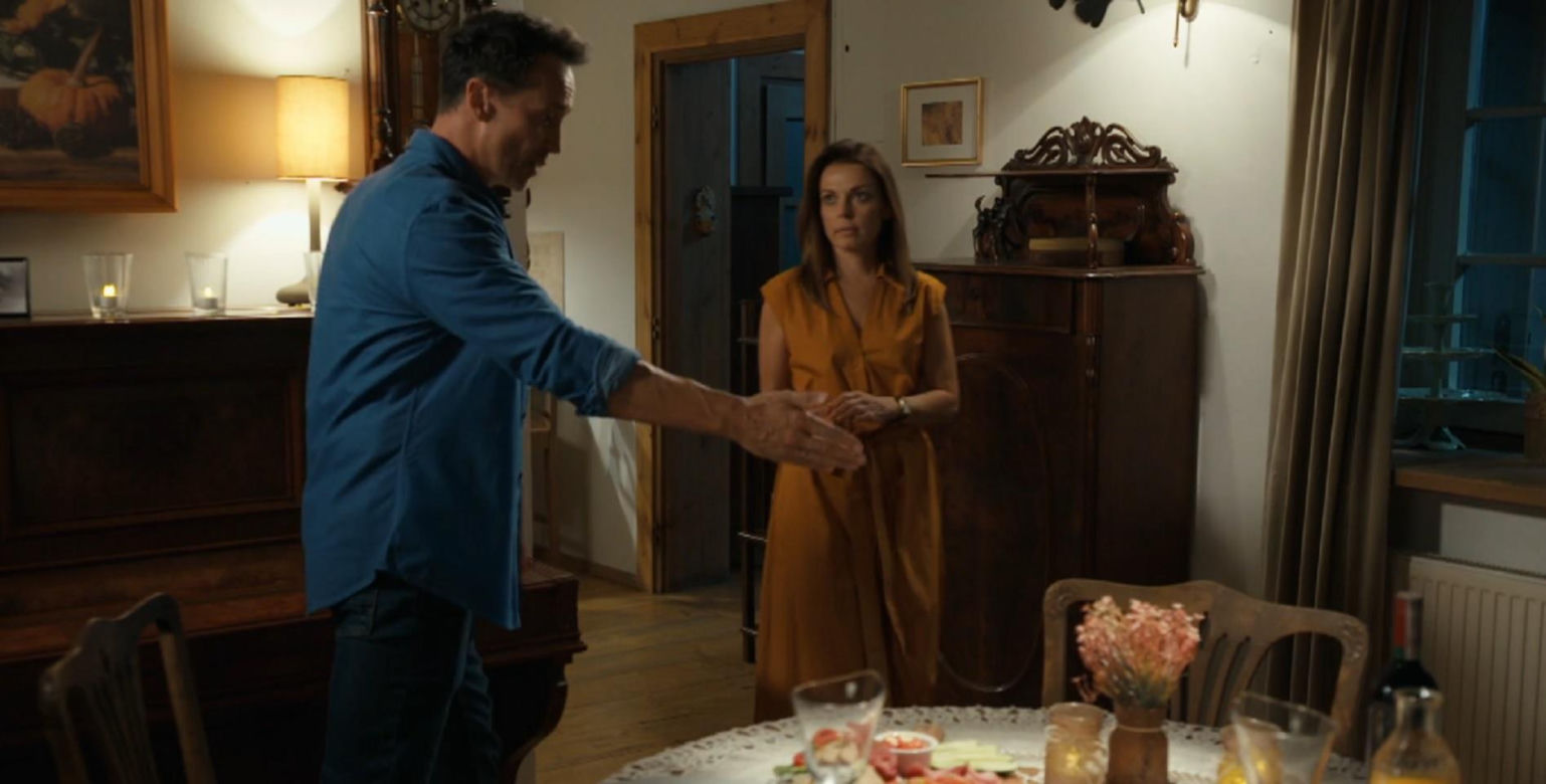 Barwy szczęścia odc. 3101. Kasia (Katarzyna Glinka), Mariusz (Rafał Cieszyński) 