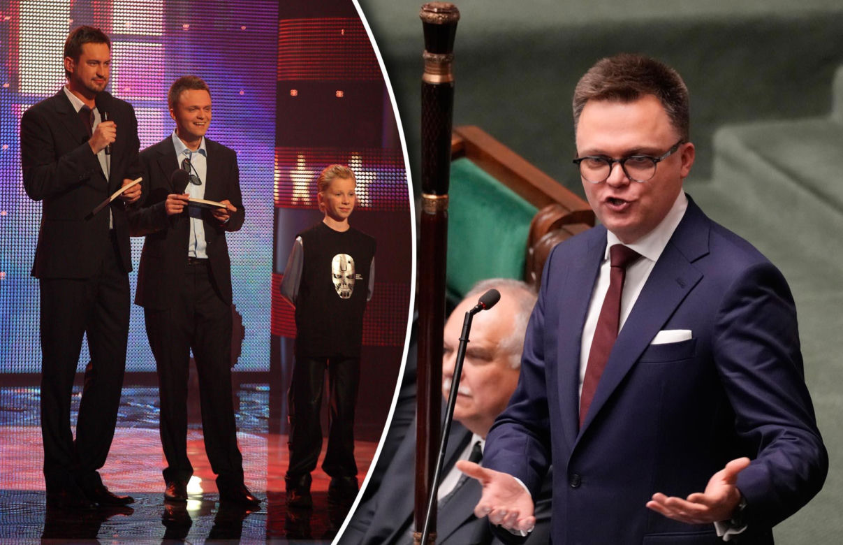 Z "Mam Talent" do marszałka Sejmu. Tak zmieniał się Szymon Hołownia