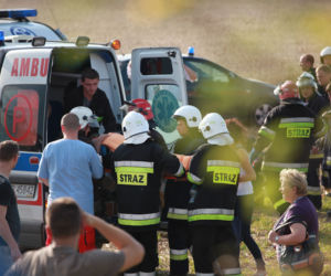 WYPADEK POCIĄGU Warszawa – Katowice w BABACH