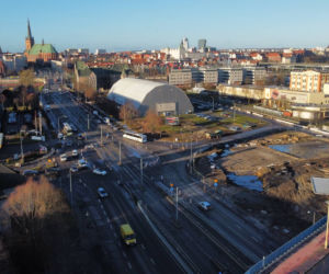 Przebudowa ulic na Międzyodrzu - grudzień 2021