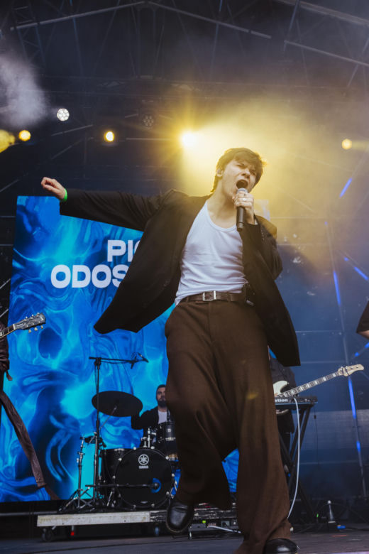 ZORZA 2025 w Warszawie. Zdjęcie z pierwszego dnia festiwalu Dawida Podsiadły
