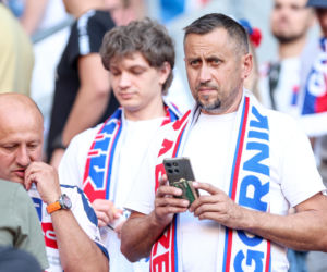 Górnik Zabrze - Ferencvaros: Zdjęcia kibiców z meczu 3. rundy eliminacji Ligi Europy