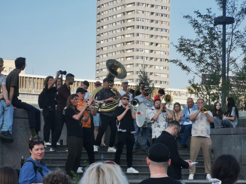 Uroczyste otwarcie placu Centralnego w Warszawie (4.06.2025)