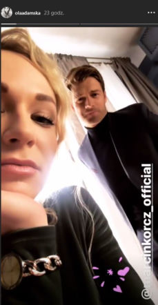 O mnie się nie martw 10 sezon. Sylwia Małecka (Aleksandra Adamska), Paweł Radecki (Marcin Korcz)