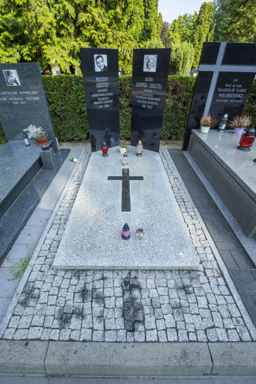 Grób Aliny Janowskiej