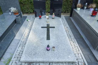 Grób Aliny Janowskiej