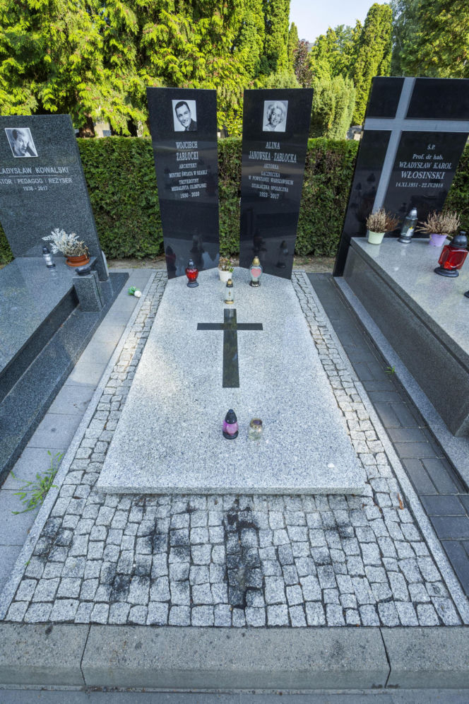 Grób Aliny Janowskiej